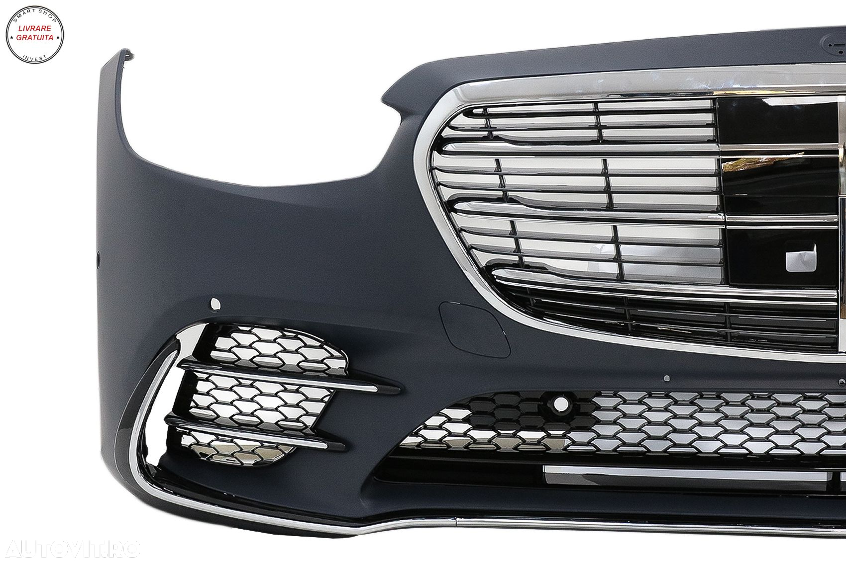 Bara Fata Mercedes S-Class W223 Limousine (2020-up) Sport Line Design- livrare gratuita - 3