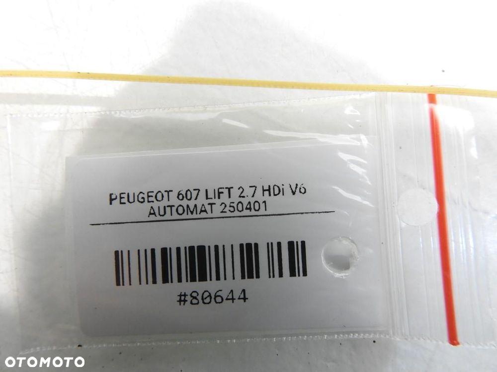OSŁONA GÓRNA SILNIK PEUGEOT 607 2.7 V6 HDI 9659145280 - 4