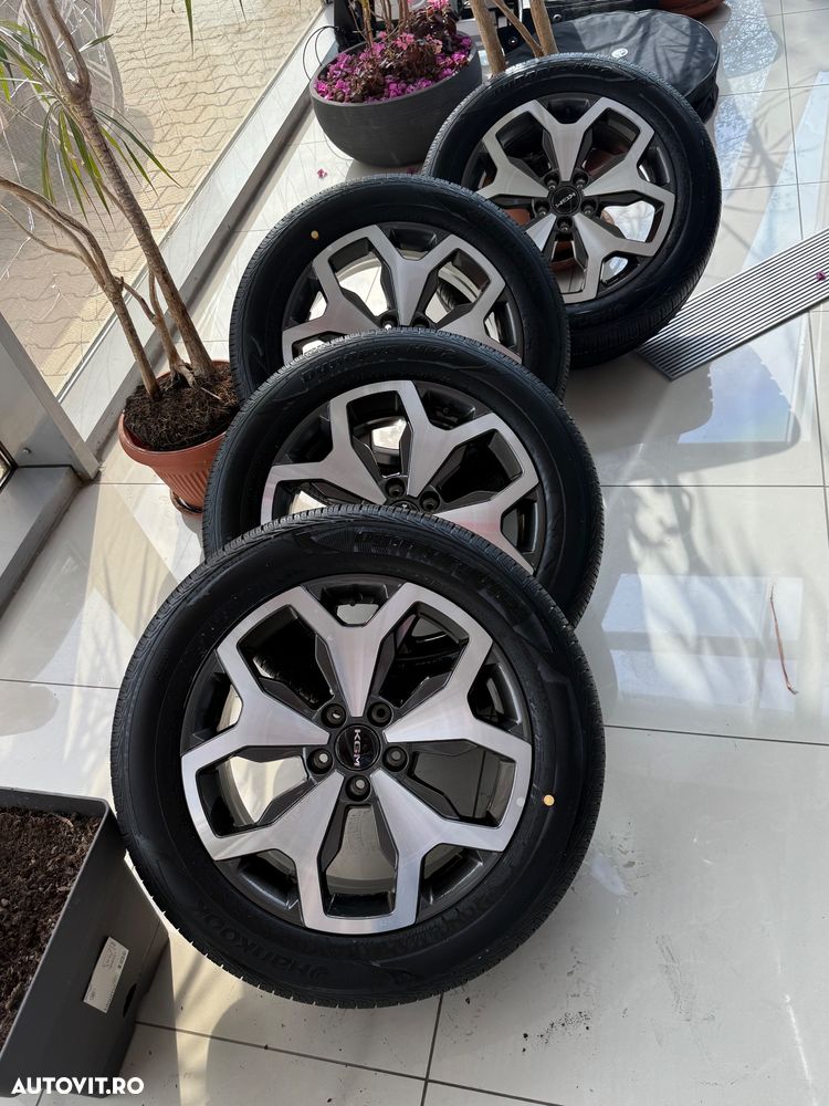 Korando / Torres - Roți complete de fabrică 235/55 R18 M+S - OEM 18x17,5 ET 45.5 - 2