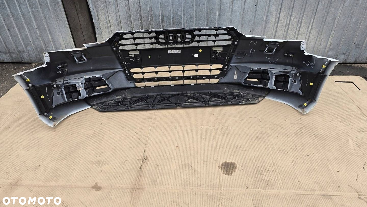 ZDERZAK PRZÓD AUDI A4 B9 8W KOMPLETNY PDC XENON 8W0807437 LS9R - 7