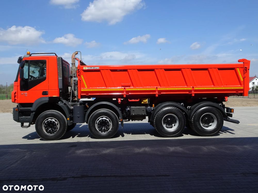 Iveco Trakker Kipper Meiller wywrotka hydroburta - 3