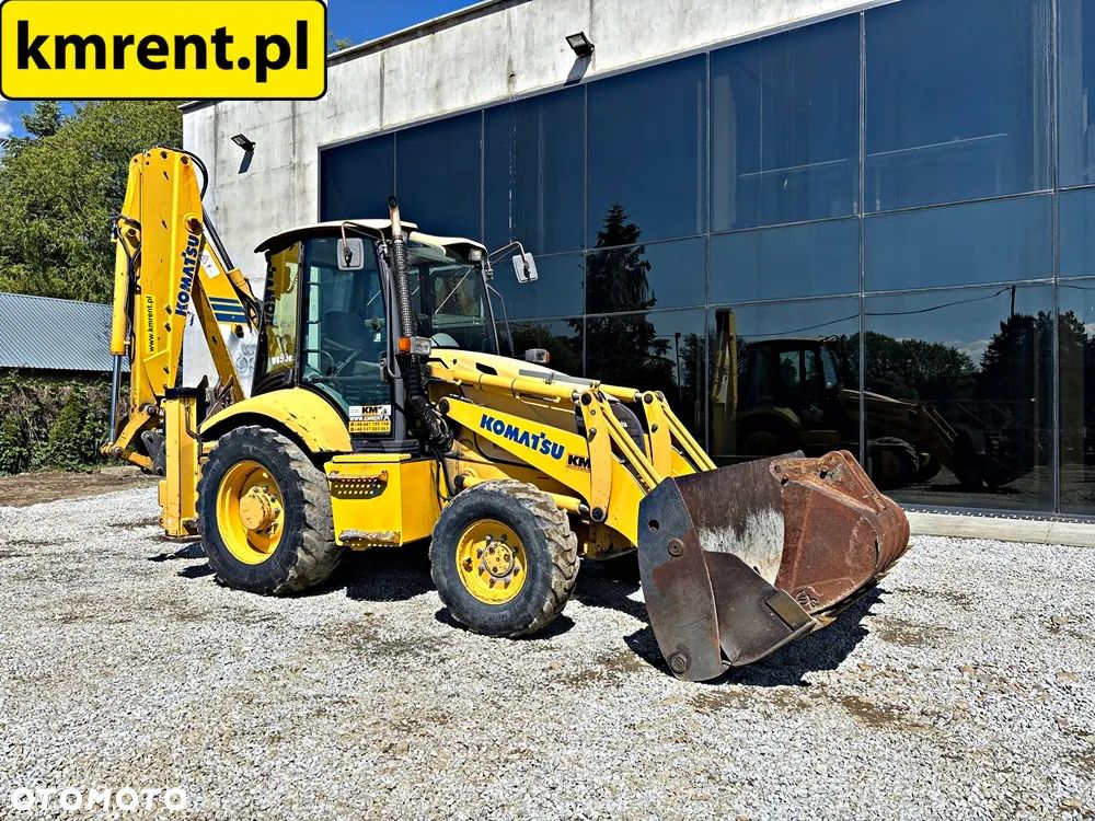 Komatsu WB93R-2 KOPARKO-ŁADOWARKA 2004R. MTH:4263!  | JCB 3CX, CAT 428 432, CASE 580 590 NEW HOLLAND 110 115 - 4