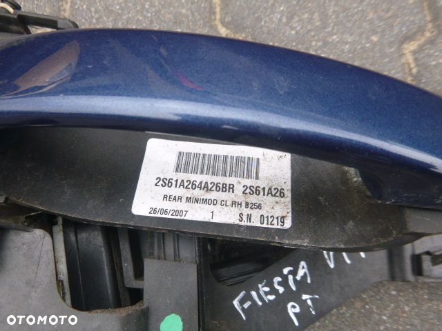 CENTRALNY ZAMEK PRAWY TYŁ PRAWY TYLNY FORD FIESTA MK6 02-08 4 PINY - 3