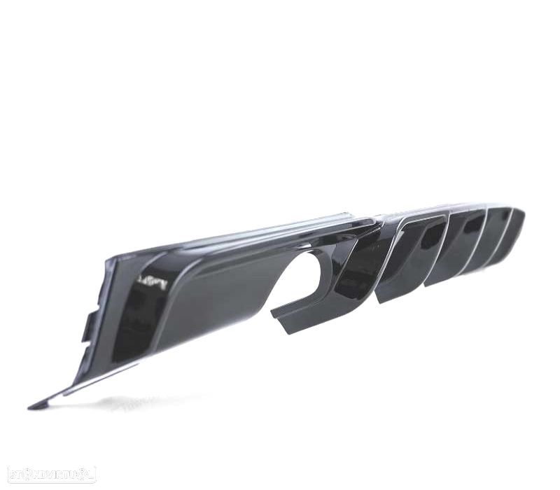 DIFUSOR BMW F30 F31 LOOK M PERFORMANCE DULPA SAIDA PRETO BRILHANTE O--O - 3