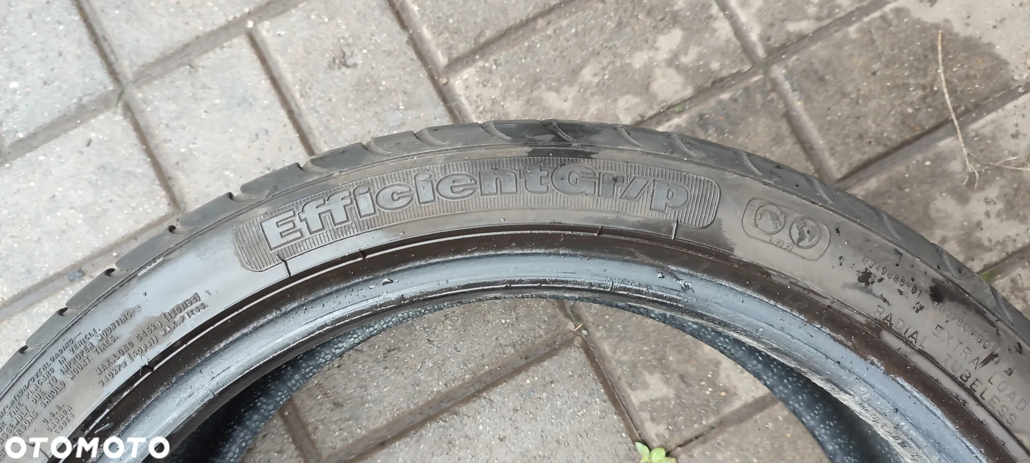 OPONY LETNIE 215/40R17 87W GOODYEAR EFICENTGRIP (1116) LATO 6mm PARA 2SZTUKI - 4