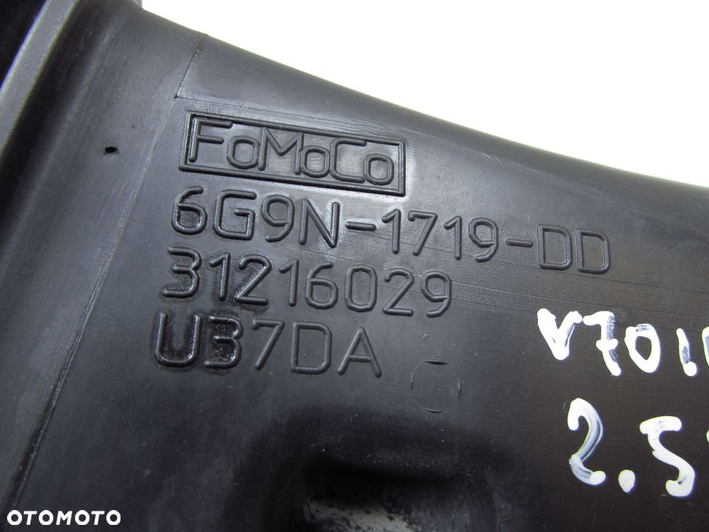 VOLVO S80 II V70 III 2.5 T5 07-16 WAZ RURA DOLOT POWIETRZA FILTRA 6G9N-1719-DD 31216029 - 5