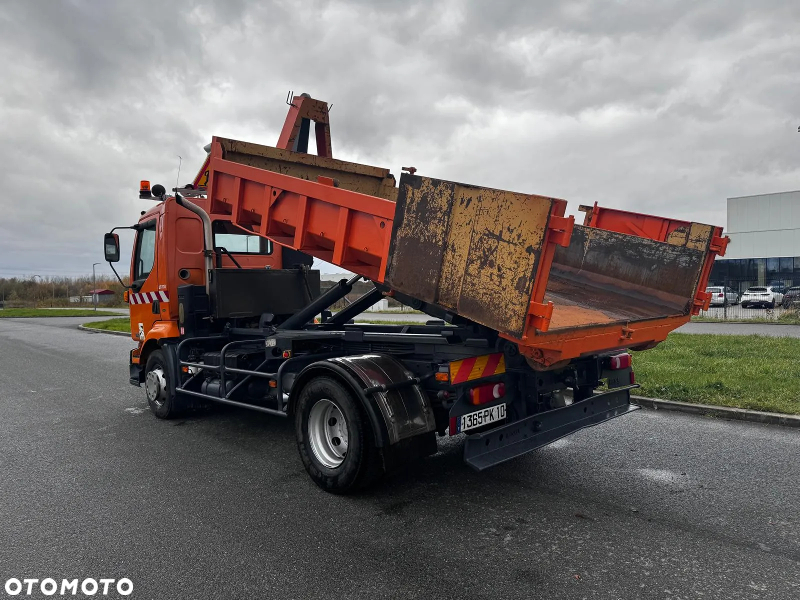 Renault Midlum 220DCi Hakowiec 2005 r. Wywrotka Solarka Specjalny Pług Kompletny Zestaw Do Odśnieżania - 8