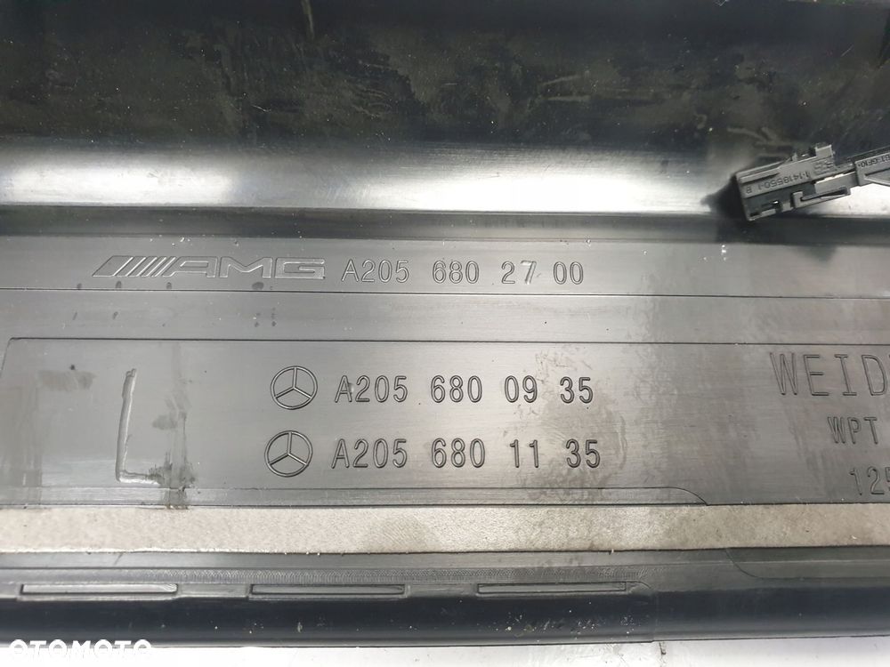 Mercedes A205 W205 NAKŁADKA PROGOWA listwa Kpl - 6
