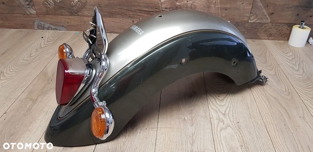 Błotnik lampa listwa kierunkowskazy XVS1100 Drag Star Classic - 7