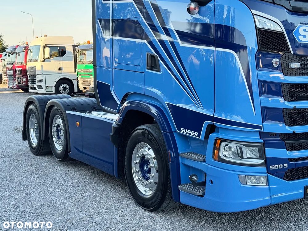 Scania 500 S / ACC / PUSHER / SKRĘTNA OŚ / I-COOL / RETARDER / DUŻA NAVI / VIRTUAL KOKPIT / Z NIEMIEC - 11