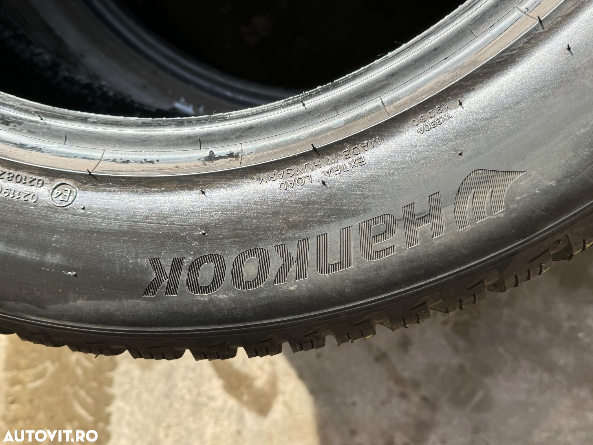 Vând 2 anvelope 275/50/20 hankook de iarnă ca noi - 5