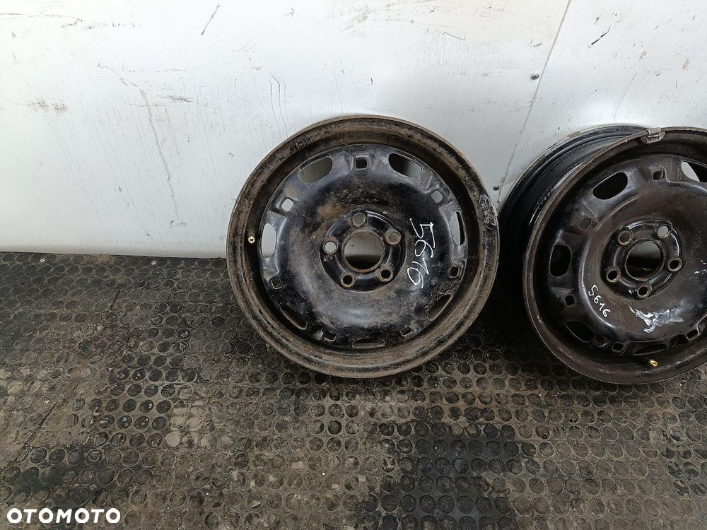 FELGI STALOWE KOMPLET 14 SKODA FABIA I KBA43815 - 5