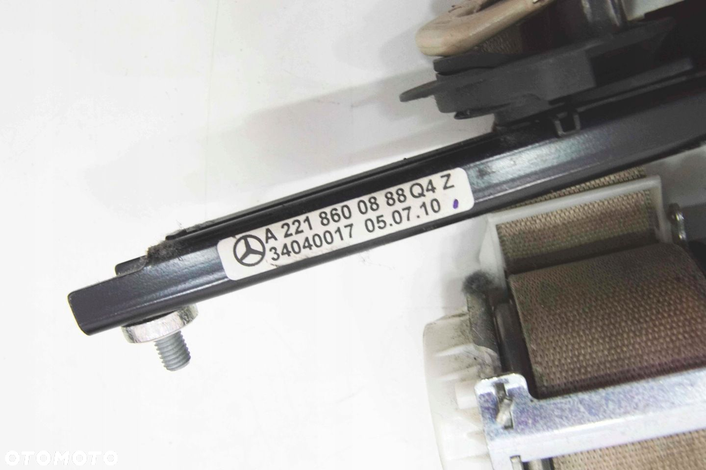 PAS BEZPIECZEŃSTWA PRZÓD PRAWY MERCEDES W221 LIFT - 4