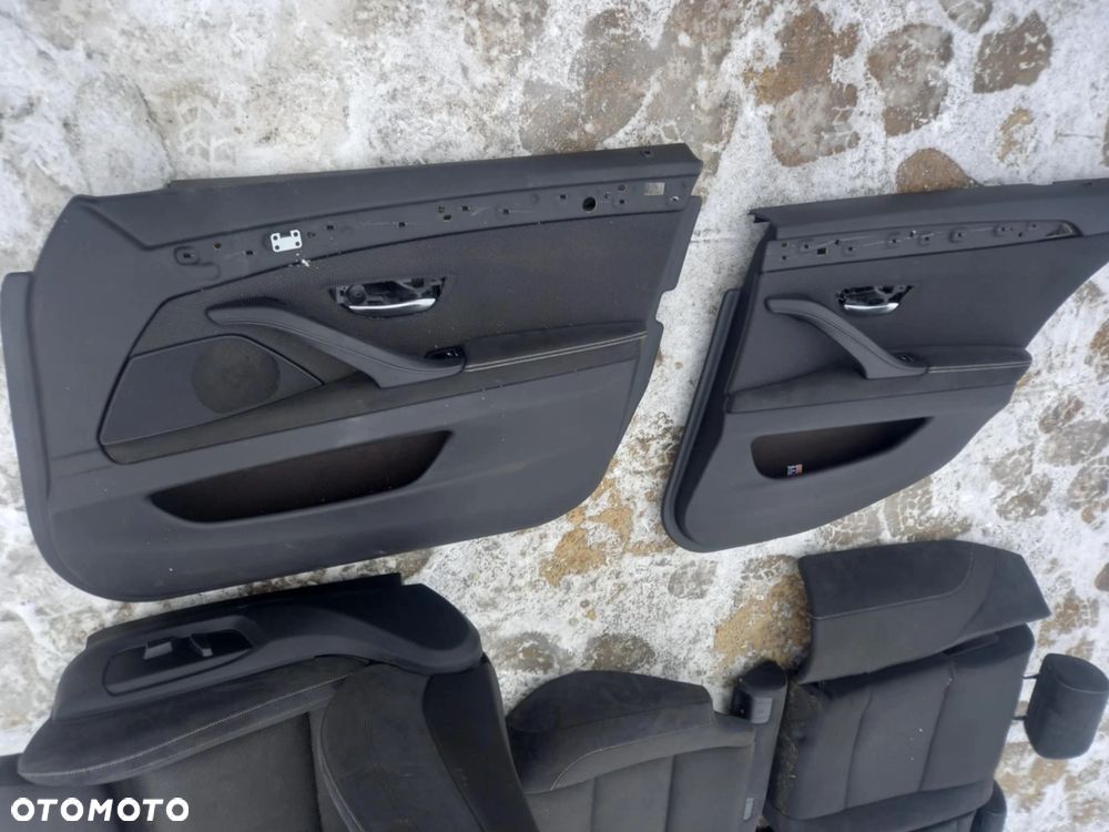 WNĘTRZE FOTELE BMW 5 F11 EUROPA SPORT ALCANTARA LIFT - 9