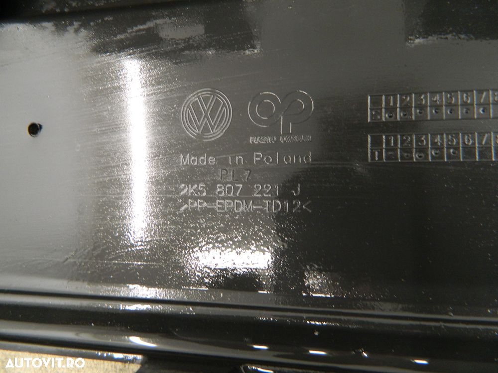 Bara fata VW Caddy, 2015, 2016, 2017, 2018, 2019, 2K5807221J - 2