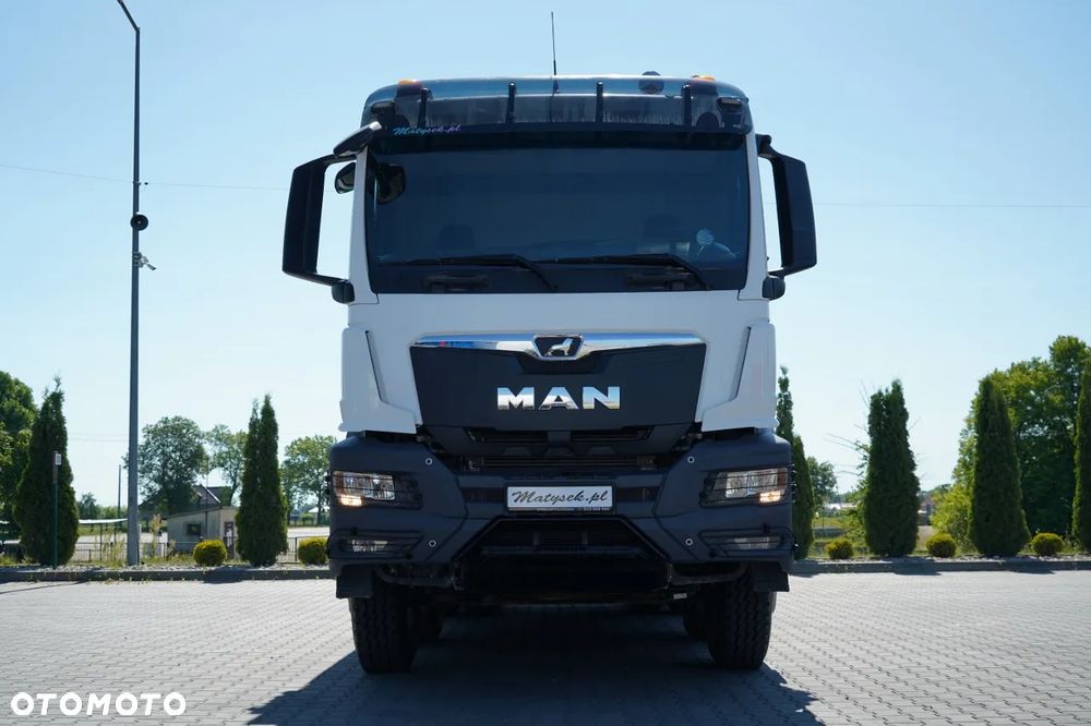 MAN TGS 35.470 / 8x4 / WYWROTKA 2 STRONNA / HYDROKLAPA / HYDROBURTA / BORDMATIK / OPONY 100% / NAVI RIO / EURO 6 - 16