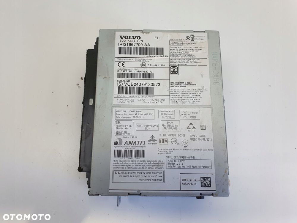 Volvo V40 II V60 S60 II XC60 RADIOODTWARZACZ radio cd NAWIGACJA 31667709 - 7