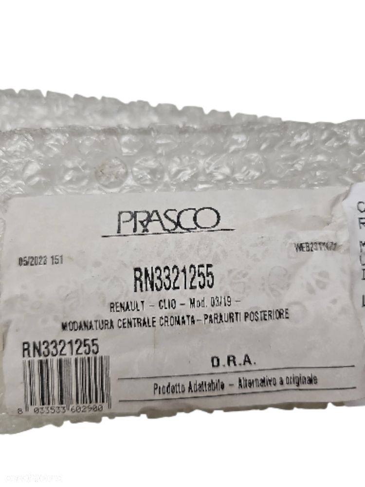 CLIO V LISTWA SRODKOWA CHROM ZDERZAKA TYL - 2