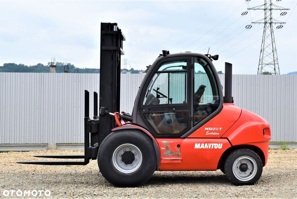 Manitou MSI50T - 1E3 * WÓZEK WIDŁOWY * STAN BDB - 3