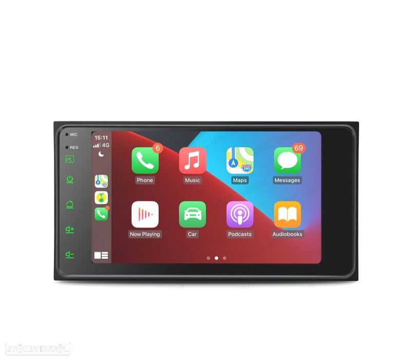AUTO RADIO GPS ANDROID 10 PARA TOYOTA COROLLA CAMRY YARIS VIOS RAV4 - 8
