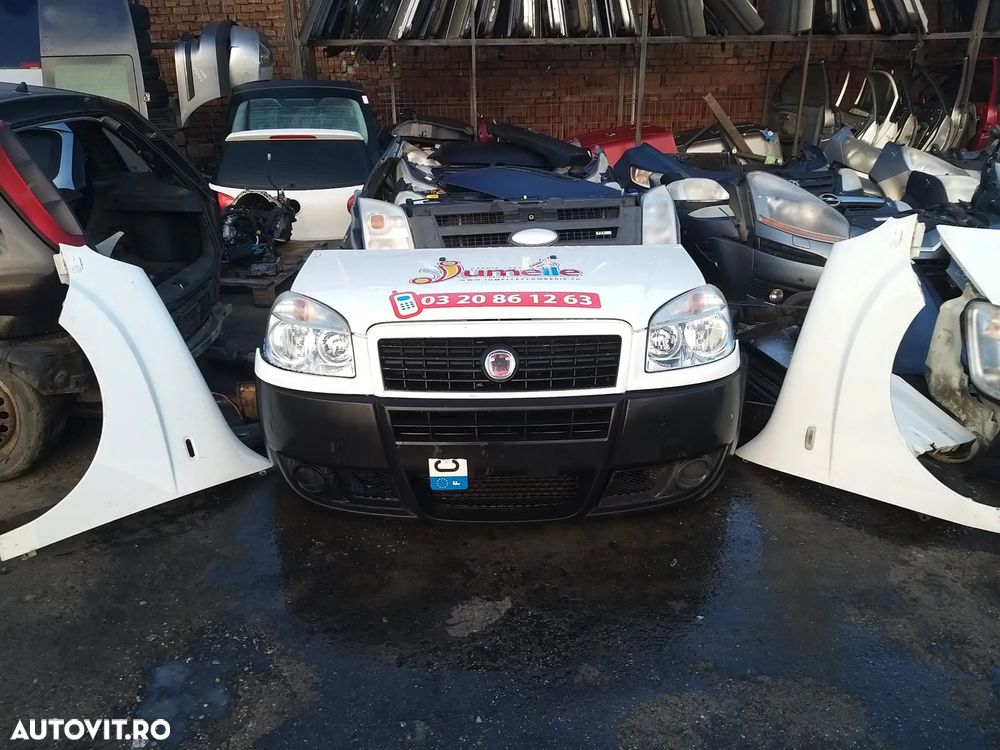 Fata Completa pentru Fiat Doblo din 2008, ALB, volan pe stanga - 1
