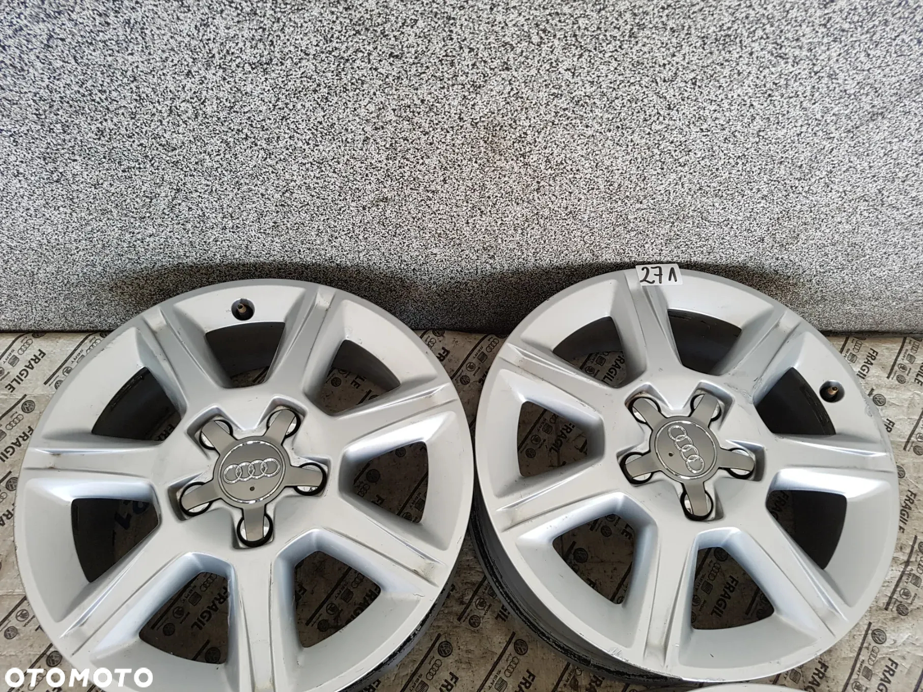 FELGI ALU ORYGINAŁ AUDI A3 A4 A6  5X112 6.5JX16 ET50 - 4