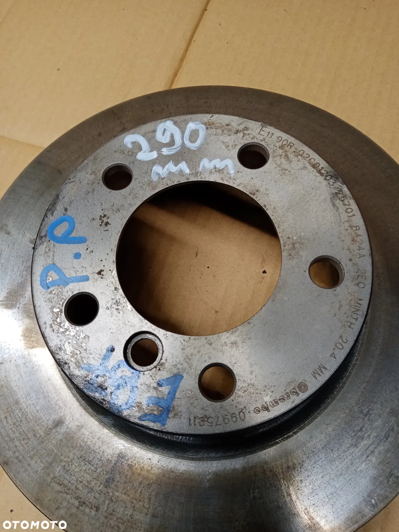 Tarcze hamulcowe klocki czujnik przód przednie Brembo komplet BMW I E81 E87 - 14