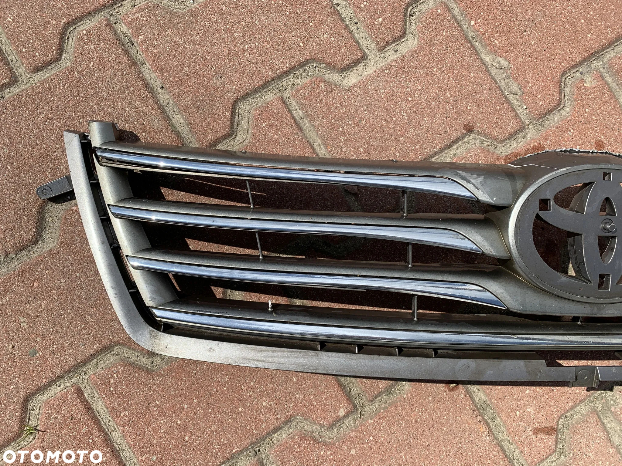 TOYOTA RAV4 III LIFT 2009-2012 KRATKA Atrapa grill chrom W zderzak PRZÓD PRZEDNI - 2