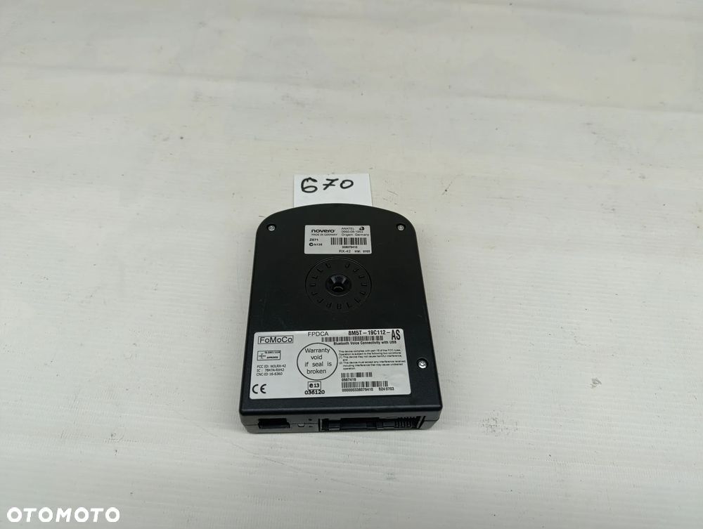 MODUŁ BLUETOOTH FOCUS MK3 KUGA MK1 MONDEO MK4 8M5T-19C112-AS - 2
