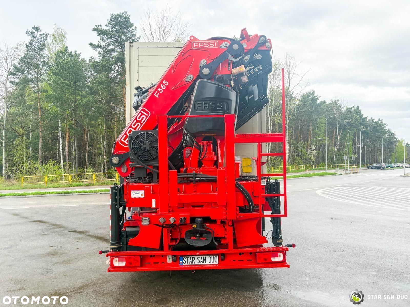 DAF XF 440 6x2 Fassi F365 FLY JIB HDS Żuraw Crane Kran Chwytak do Palet - 17