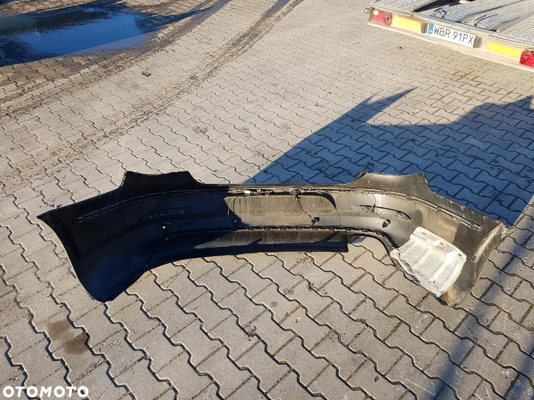 VW PASSAT CC 08-12r ZDERZAK TYŁ TYLNY LC9X - 11