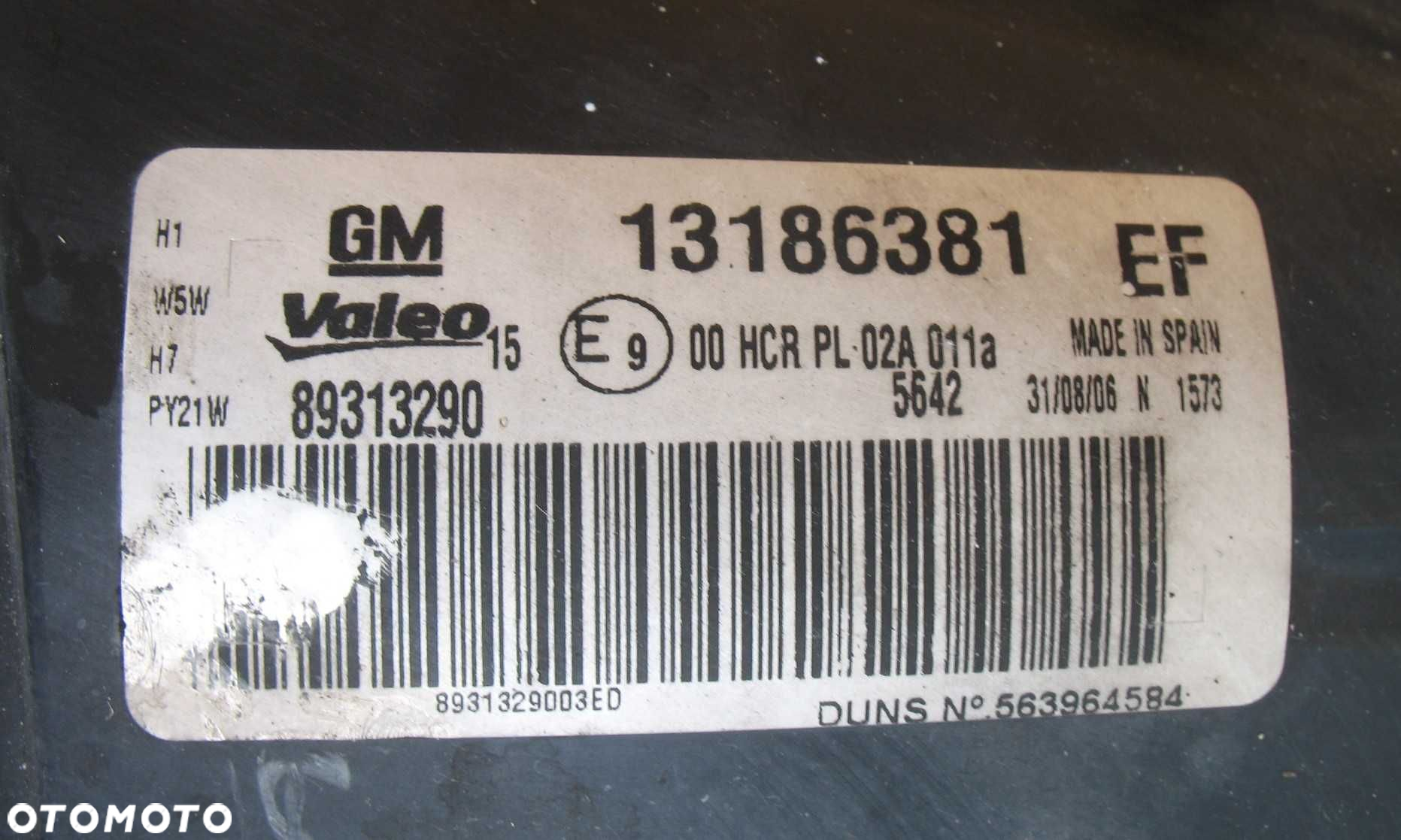 Opel Corsa D lampa Lewa przód Oryginał EU - 4