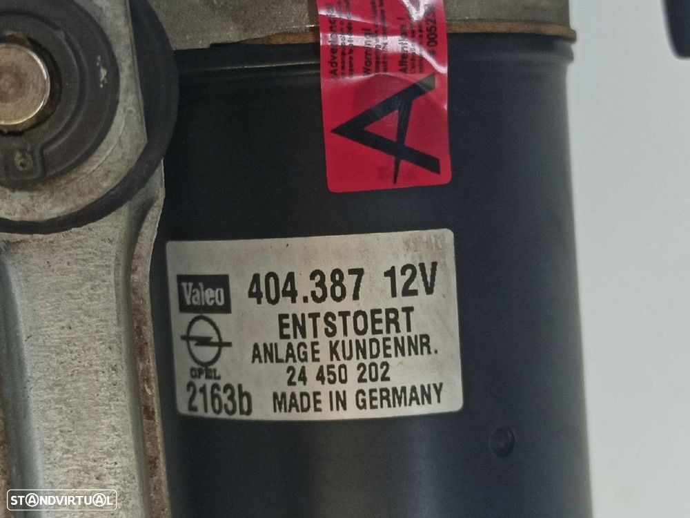 MOTOR LIMPA-VIDROS FRONTAL OPEL ASTRA G BERLINA CLUB - 3