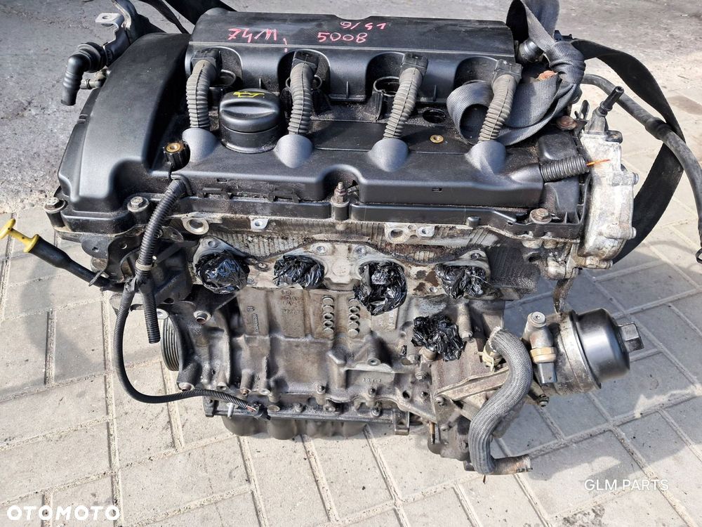 citroen peugeot 5008 1.6 thp silnik kompletny 118 tys km psa5f02 5f02 - 2