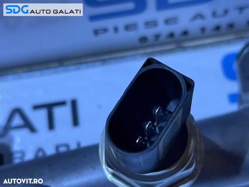 Rampa Presiune Injectoare Stanga cu Senzor Regulator Audi A4 B7 3.0 TDI V6 BKN ASB 2005 - 2008 Cod 059130089AB 059130758E - 2