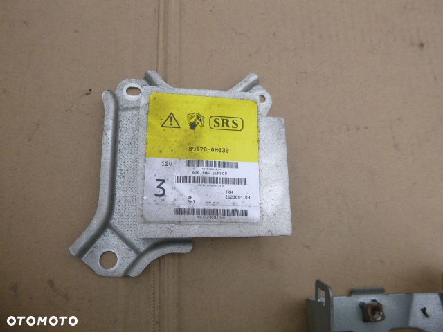 PODUSZKA POWIETRZNA KIEROWCY + PODUSZKA POWIETRZNA PASAŻERA + SENSOR AIRBAG TOYOTA AYGO I 05-14 - 5