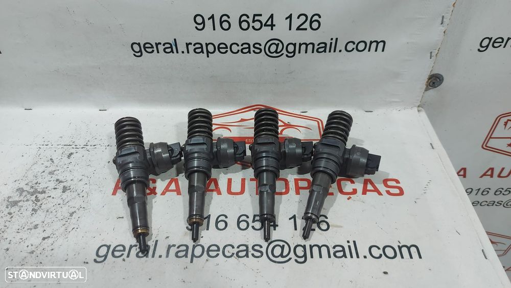 Conjunto 4 injetores BA PD 1.9 TDi Bosch VW Volkswagen Audi Seat Skoda 0414720215 Original - 1