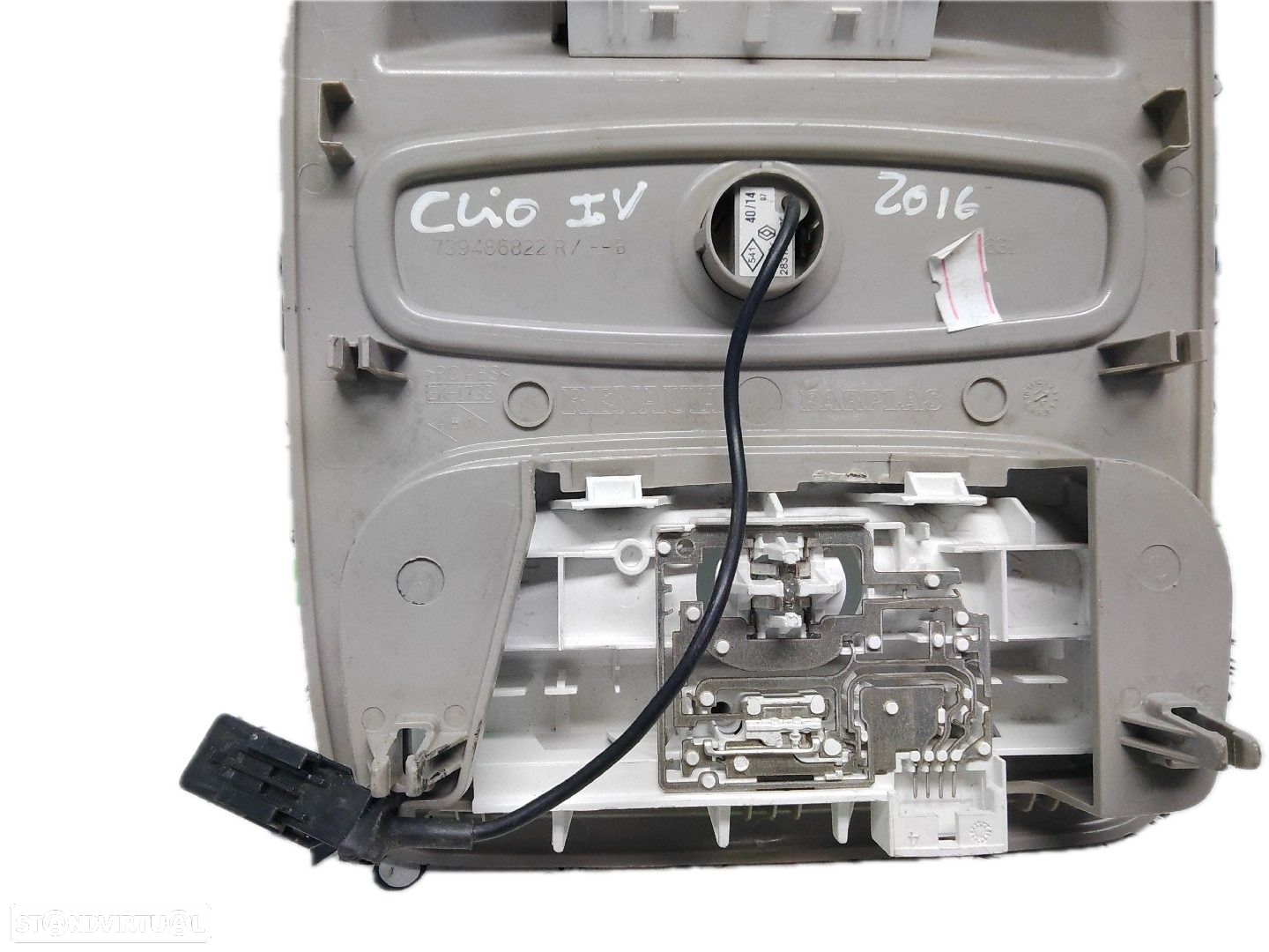 Plafonier / Botão Luz Tecto Renault Clio Iv (Bh_) - 4