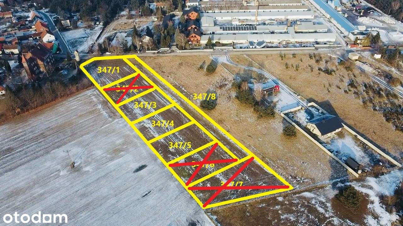 Na sprzedaż działki budowlane z WZ – Jordanowo (woj. lubuskie) - Pełny obrazek: 3/9