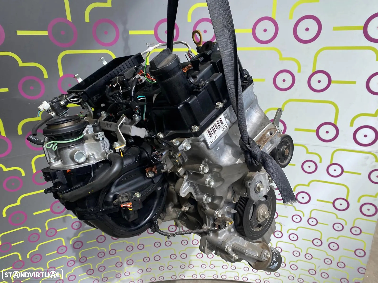 Motor TOYOTA AYGO (_B4_) 1.0 (KGB40) 1KR-FE 69 cv de 2018  NO-20351 - 5