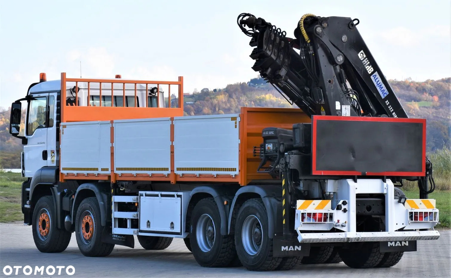 MAN TGS 35.440 * HIAB 322 EP-5 HIPRO + Pilot * 8x4 - 6