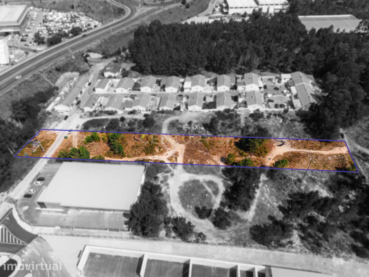 Terreno industrial com 4.400 m² na Cova das Faias – Leiria - Grande imagem: 5/6