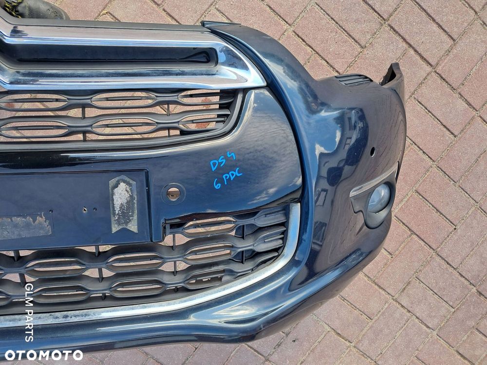 citroen ds4 kompletny zderzak przedni led drl pod 6 czujników pdc - 13