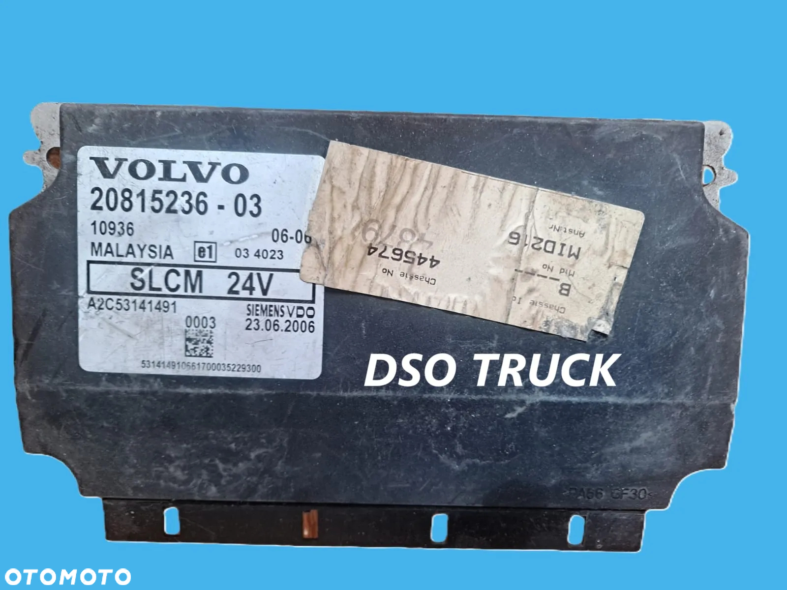 20815236 03 Sterownik kaseta swiatel LCM SIMENS VDO VOLVO - 2