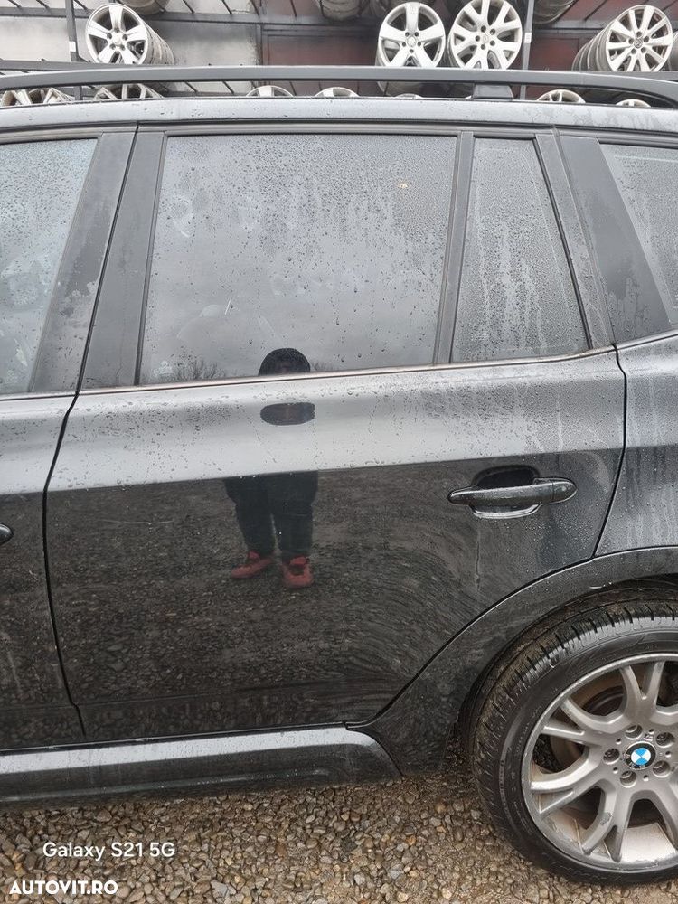 Usa Stanga Spate BMW X3 E83 Facelift 2006 - 2010 SUV 4 Usi Black Sapphire Metallic 475 ... - 1