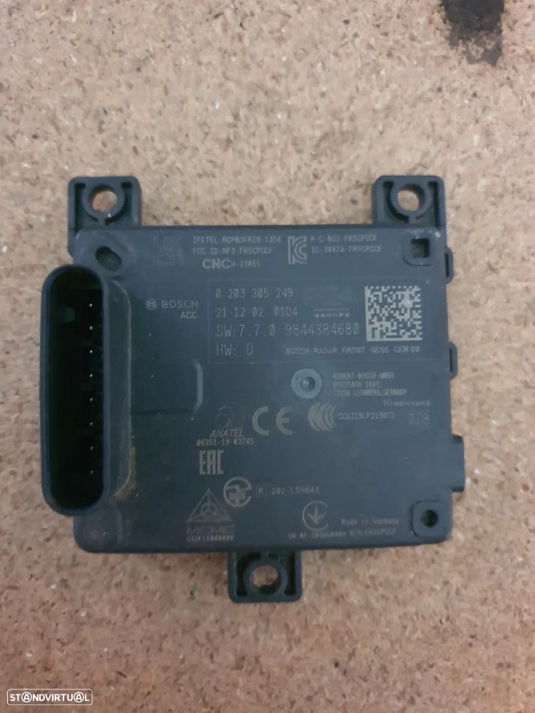 SENSOR RADAR PEUGEOT 308 III / 9844384680