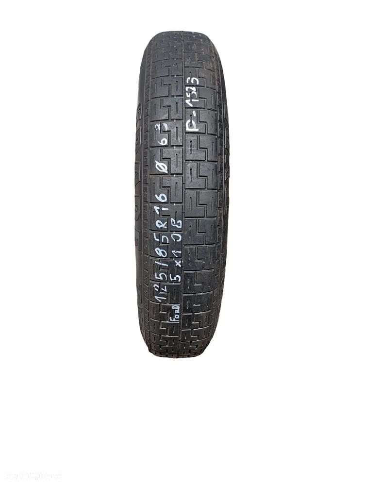 Koło Zapasowe Dojazdowe 125/85 R16 5x108 63,4 Jaguar Volvo Ford Mondeo Mk3 1s71MF - Gwarancja Wysyłka - 2