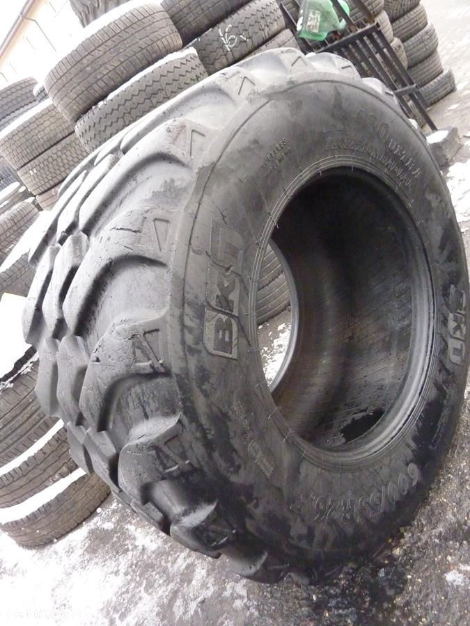 2x Opona używana rolnicza 600/55R26.5 BKT FL630; 1800z(szt.) W2208 - 3