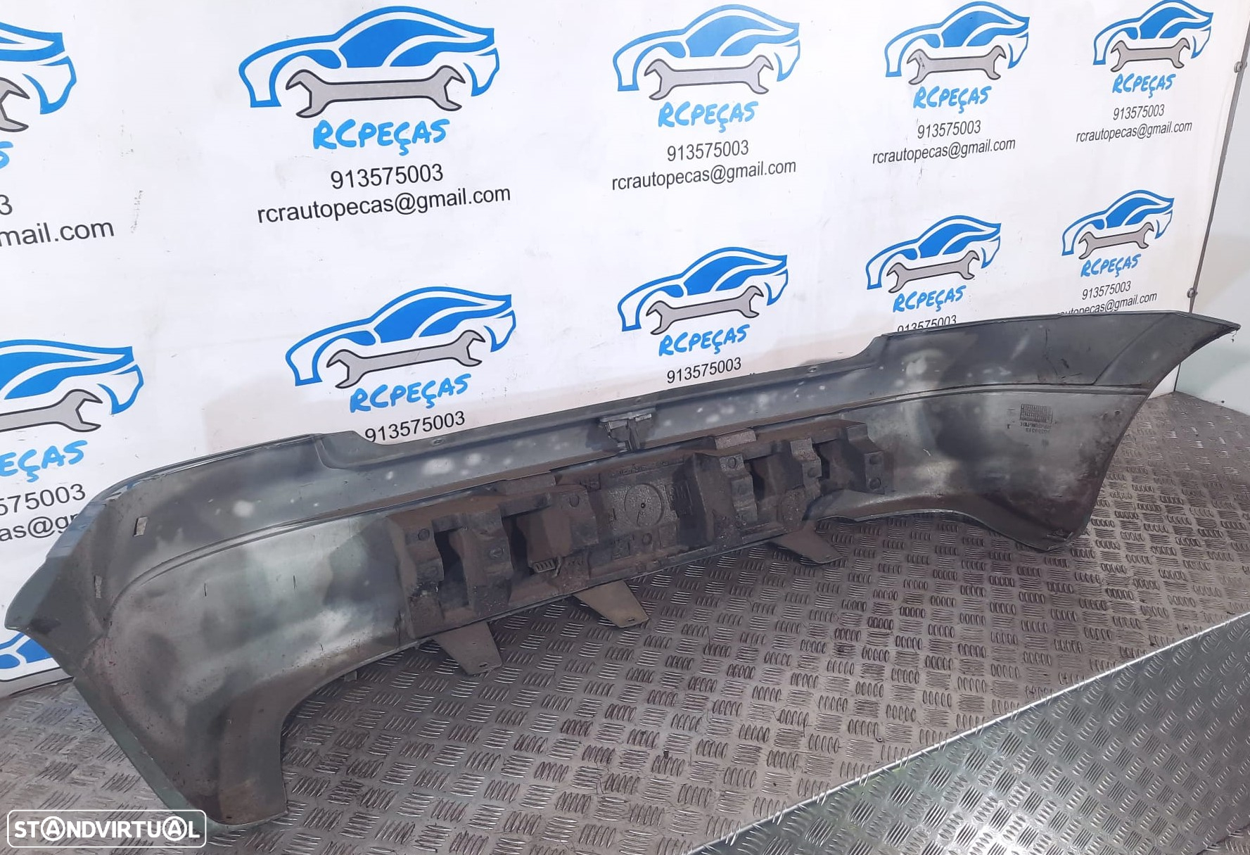 PARACHOQUES TRASEIRO TRÁS OPEL ASTRA G T98 GM90559515 90559515 PARA-CHOQUES PARA CHOQUES ORIGINAL - 5