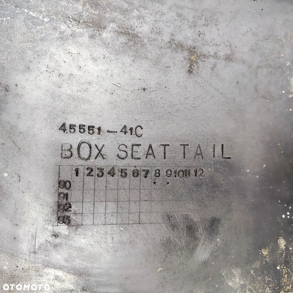 Nakładka na siedzenie pasażera Suzuki GSX-R 750 GSXR 750 - 14